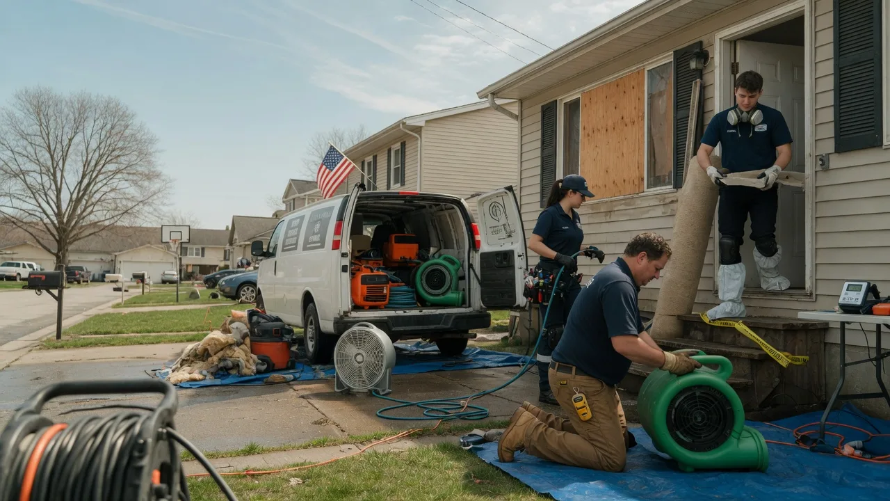 Water Damage Restoration in Finleyville, PA near me